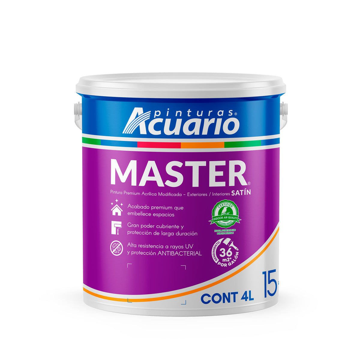 PINTURA  MASTER 15 AÑOS