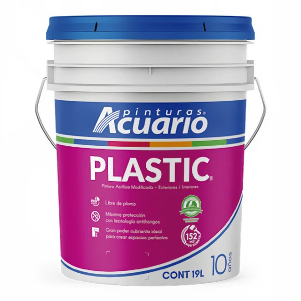 PINTURA PLASTIC 10 AÑOS
